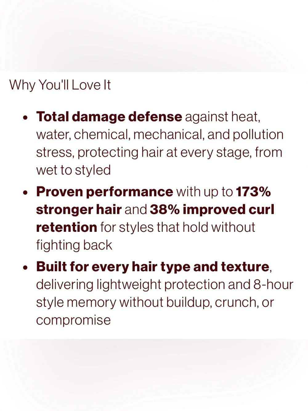 Goddess Blowout Leave-In Restorative Hair Mask.Damage defense for all hair types